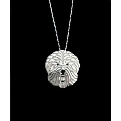 Newest Unique Handmade Old English Sheepdog Pendant Necklace Pet Lovers Gift Idea--1pcs(6 Colors Free Choice)