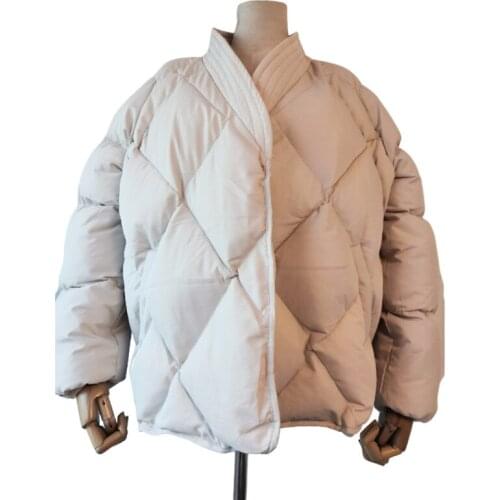 2021 New Design Women Winter Solid Sashes Coat Female Thick High Quality Students Outwear Sweet Women Jacket Plus Size