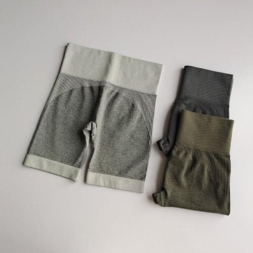 New High Waist Women Sport Running Shorts Workout Leggings Fitness Shorts GYM Running Yoga Athletic Short deportivas para mujer