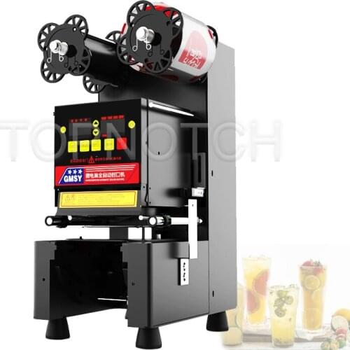 Fully Automatic Cup Sealing Machine Plastic Paper Bubble Tea Cup Sealer Commercial Cup Sealing Machine Seal