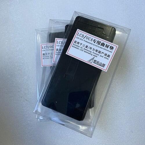 Professinal Curved LCD Screen OCA Laminate Rubber Mat Silicone Pad For Samsung S8 S9 S10 S20 Plus Note10 S21 Ultra