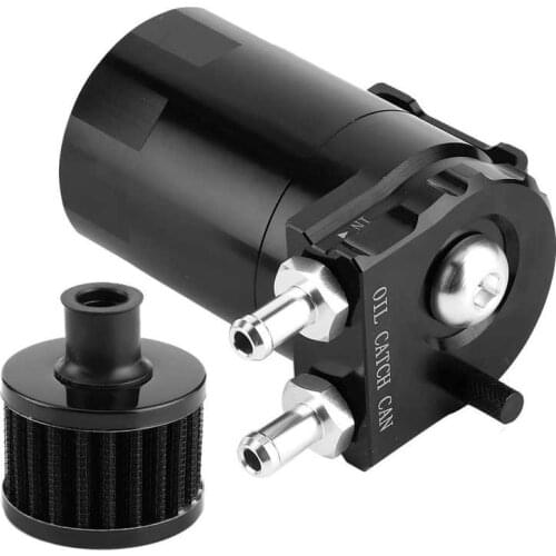 Hood pins car accesories Universal Fuel Tank Oil Catch Storage Can Vent Filter Set Engine Cylinder Reservoir Breather Kit