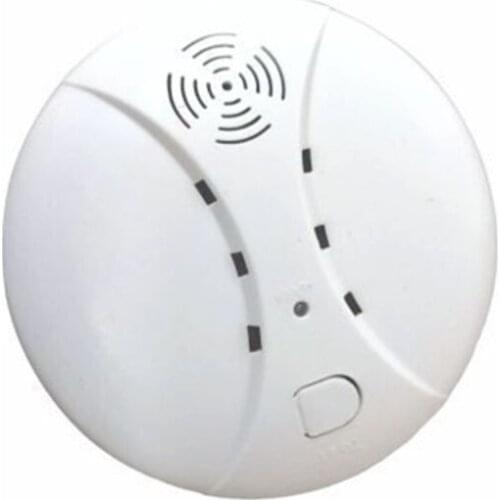 M89B Fire Alarms Smoke Detector Battery Operated with Photoelectric Sensor 80dB Loud/Light Smoke Sensor Wireless Mall Office