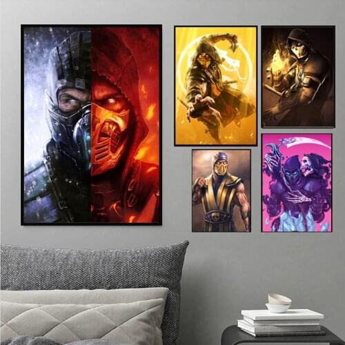 Modern Canvas Painting of The Game Poster Style Wall Art Canvas Posters Decoration Paintings for Living Home Boy Room Decoration