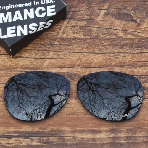 ToughAsNails Resist Seawater Corrosion Polarized Replacement Lenses for Oakley Elmont M Sunglasses Black