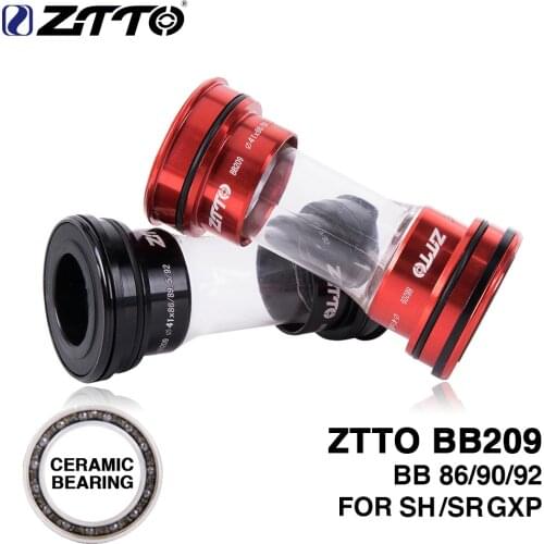 ZTTO CERAMIC BB209 BB92 BB90 BB86 Press Fit Bottom Brackets for MTB Road Mountain Bike Parts 24mm Crankset BB GXP 22mm Chainset