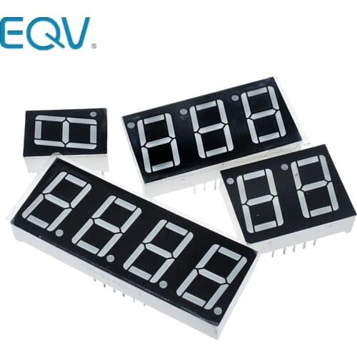 0.56inch LED display 7 Segment 1 Bit/2 Bit/3 Bit/4 Bit Digit Tube Red Common Cathode / Anode Digital 0.56 inch led 7segment