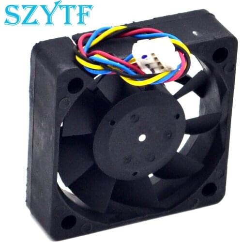 1pcs 5cm 50mm 4 line temperature control 0.2A 12V car audio cooling fan G5015M12D1+6