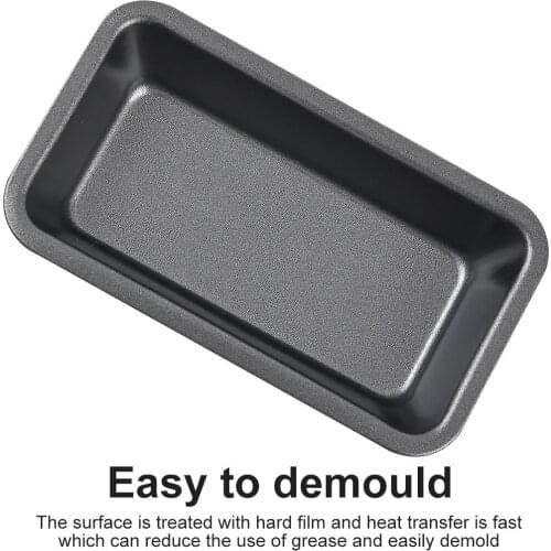 1pcs Carbon Steel Toast Bread Loaf Pan Non-stick No Rust Heat Resistant Loaf Pan Bakeware DIY Baking Mould Mold