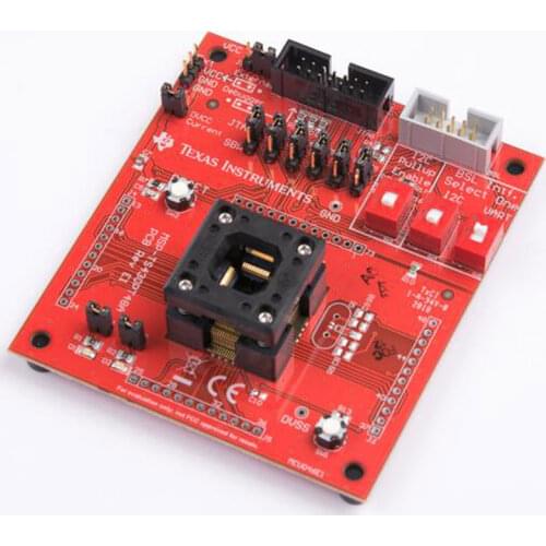 1 pcs x MSP-TS430PT48A MSP430 Target Development Board for MSP430FR2355 MCU 48-pin (microcontroller not included)