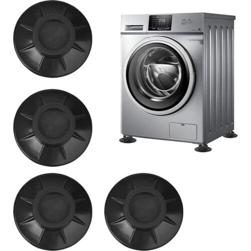 4pcs Anti Vibration Feet Pads Silicone Legs Silent Skid Raiser Mat For Washing Machine Support Dampers Stand Accessories