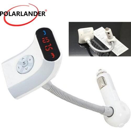 Cigarette Lighter Car MP3 Player Handsfree Bluetooth V3.0 Bluetooth Car MP3 Player Audio Receiver Support 12-24V iphone Charging