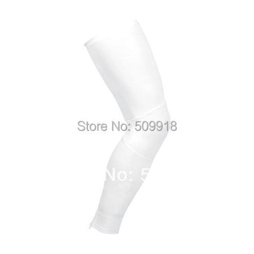 Pure white cycling leg warmers/leg warmers/leg sleeve White leg warmers cycling Bike/Bicycle Accessories