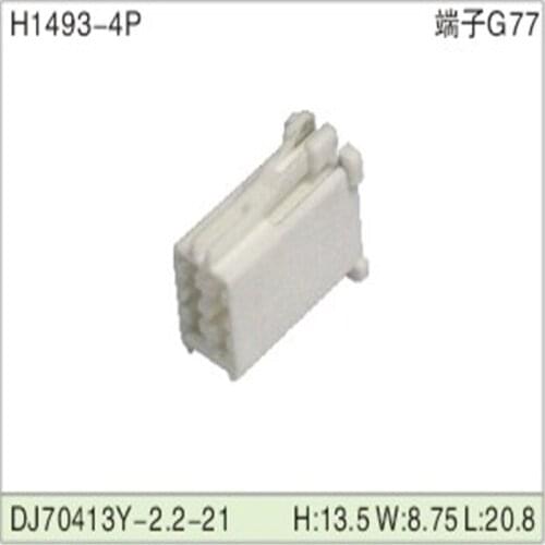 Free shipping 500pcs DJ70413Y-2.2-21 4Pin 2.2mm AMP Car Electrical Wire Connectors for VW,BMW,Audi,Toyota,NISSAN AND other