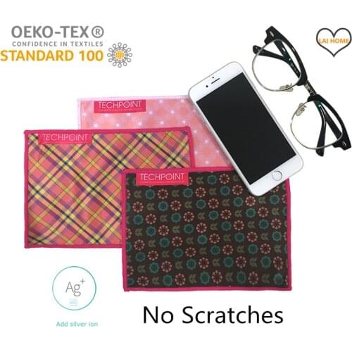 Brand cleaning cloth for mobile phones and tablet Screen wipes scratch-free Glasses Wiping cloth microfiber Double-sided napkin