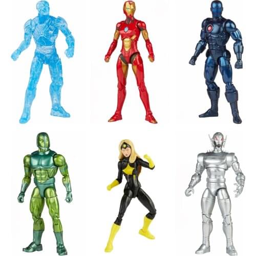 Marvel Legends Ironheart Ultron Stealth Hologram Iron Man Vault Guardsman Darkstar 6" Action Figure Toys Doll From Ursa Major