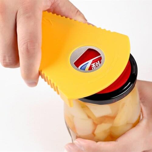 Can Opener Bottle Multitool Cap Fast Lid Opening Rotating Multi-purpose 3 In 1 Bottle Jar Opener Kitchen Useful Gadgets