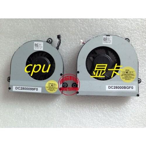 FOR DELL M17X R3 R4 04K1MMm17x R5 Video card 0GVHX3 laptop fan cooler