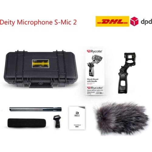 Deity Microphone S-Mic 2 Kit Video Directional Microphone Mic Recording Studio Condenser Microphone for Canon Nikon Sony