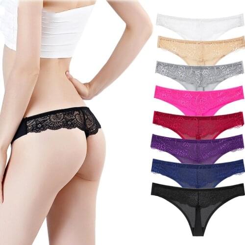 G string Women Underwear Thong Panties Sexy Satin Lace Thong Panties Briefs Lingerie Thong Underwear Thongs Women Sexy Plus Size