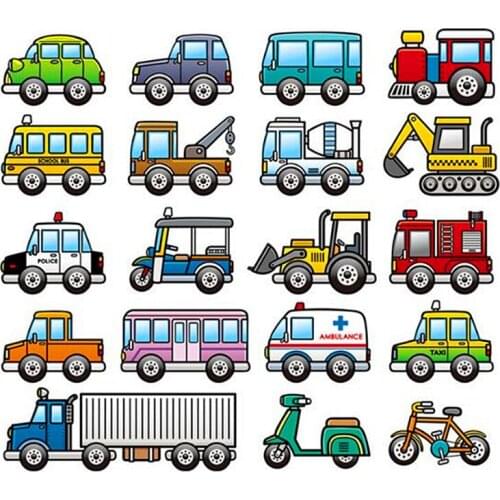 Patches Cars Series Transfert Thermique Vetement Clothes Stickers Diy Stranger Things Appliques For Clothing Riverdale Patch