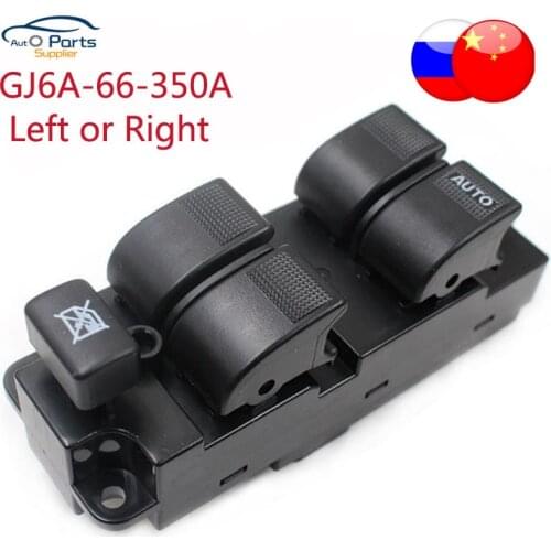 Right or Left GJ6A-66-350A For Mazda 6 323 FML Premacy Power Window Master Control Switch GJ6A66350A