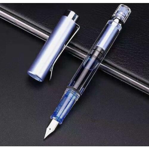 LITZY Piston Fountain Pen Art Creation 0.5mm Pen Nib Calligraphy Pen for School Office Writing Tool Stationery Supplies Gift