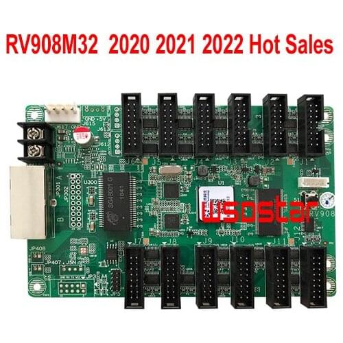 RV908M32 New Upgrade LED receiving card RV908 RV908T RV908M RV908V32 LED video display full color controller Hot Sales