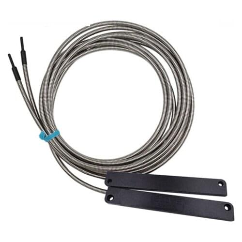 Reflective correlation optical fiber sensor PR PT100QL detection surface 100mm rectangular area optical fiber sensor