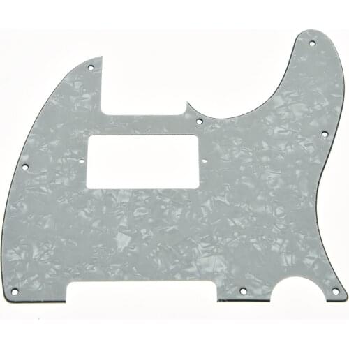 TL Style Humbucker Guitar Pickguard Scratch Plate White Pearl