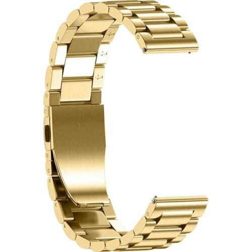 20mm 22mm Universal Replacement Stainless Steel Watch Band for Samsung Galaxy Amazfit Smart Watch Watch Bracelet