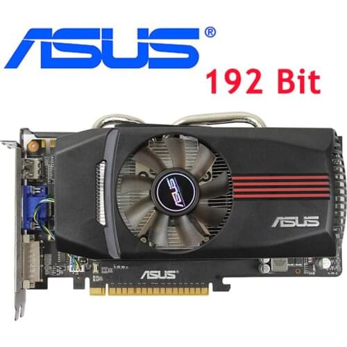 ASUS Graphics Card GTX550 Ti 1GB 192Bit GDDR5 Video Cards for nVIDIA 550ti GTX 550 Ti Used VGA Cards Equivalent GTX650 GT630