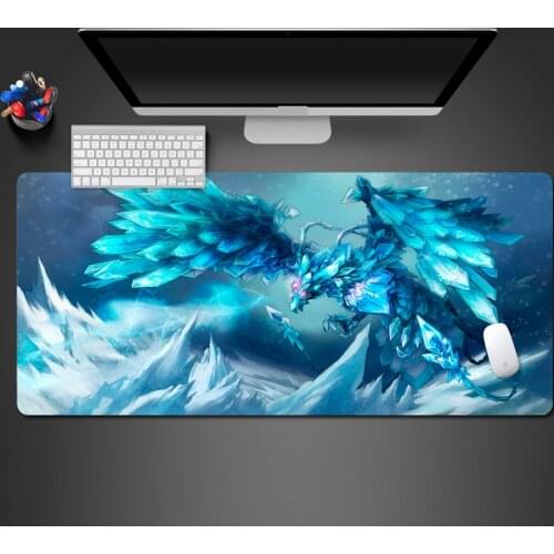 High Quality Creative Personality Animal Mouse Pad Natural Rubber Washable Customizable Large Lock Pad Laptop Keyboard Pad