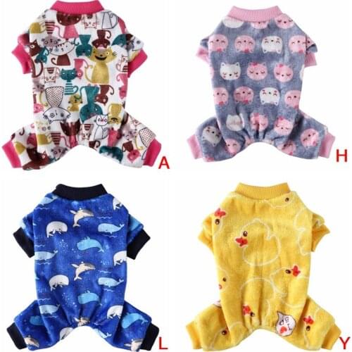 Pet Dog Winter Clothes For Dogs Coat Animal Pattern Jumpsuit Clothing For Dogs Pets Four Legged Fashion Clothing