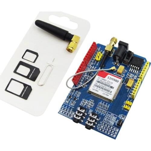 1PCS/LOT SIM900 GPRS/GSM Shield Development Board High Quality Give a SIM adapter