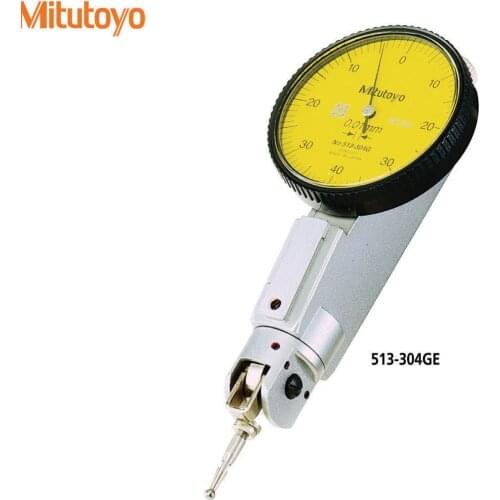 513-304GE 0-0.8mm 0.01mm Mitutoyo Dial Test Indicator Universal Type Measure CNC Tools