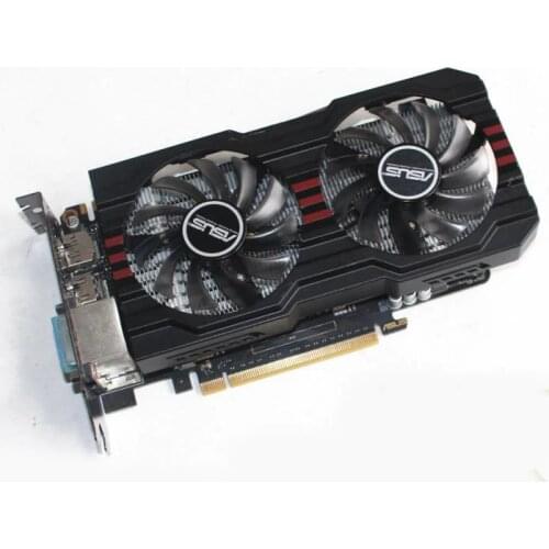 Used,original ASUS GTX660-DC2OCPH-2GD5 2G GDDR5 192bit game Graphics Card ,100% tested good
