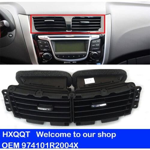 Center-Air-Duct-Vent-Assy-974101R2004X-For-Accent-Solaris-2011-2017