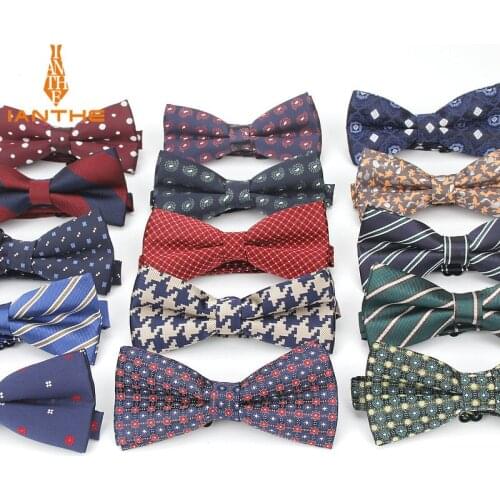 New Style Mens Fashion Dot Stripe Bowtie Cravata Paisley Necktie Bowtie For Men Formal Suits Bowtie For Wedding Butterfly