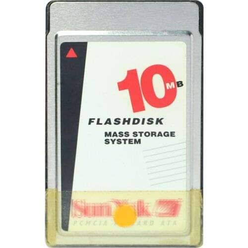 PC card 10M industrial equipment memory card PCMCIA 10MB ATA card is suitable for industrial control CNC military medical