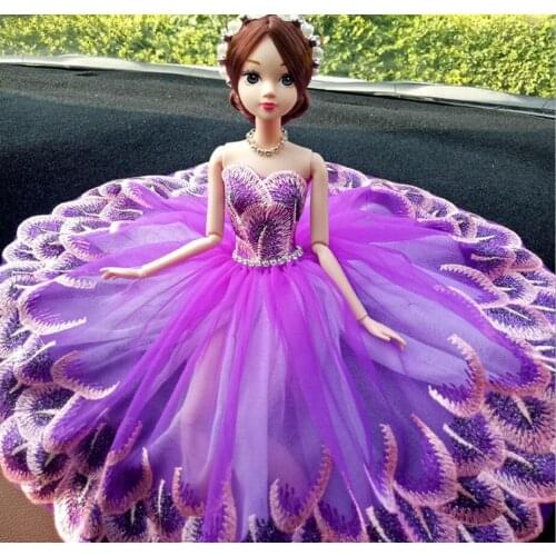 Beautiful Wedding Car Dashboard Decorations Cute Cartoon Ornament Dolls Car Interior Decoration Funny For Wedding Car Accessorie