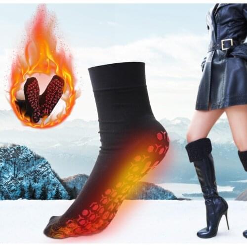 Hot Sale Tourmaline Magnetic Socks Self-Heating Health Care Socks Winter Socks Comfortable Breathable Massager Socks Foot Care