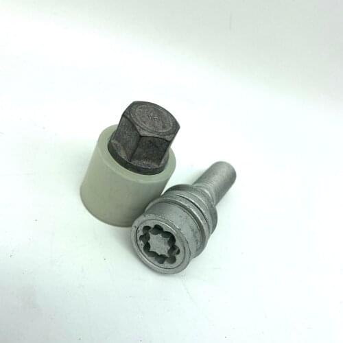 M14X1.5 New Car Set Wheel Lock Key Lug Bolt Tool Set for AUDI Q7 2007-2015 For Porsche 4L0698139B