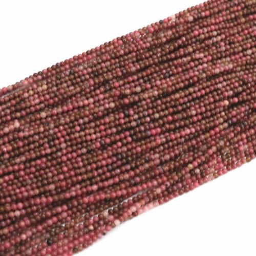 New Rhodochrosite stone 2mm 3mm hot DIY jewelry round loose Beads 15" B394