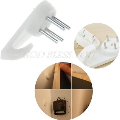 50 Pcs Plastic Invisible Traceless Wall Mount Photo Picture Frame Nail Hook Hanger Dropshipping