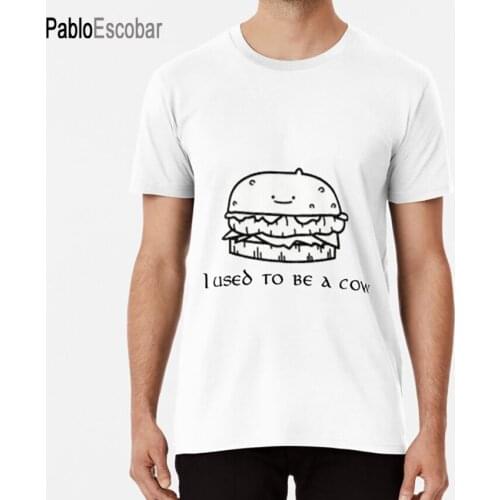 I used to be a cow burguer T shirt i used to be a cow burguer asdf movies asdf cow