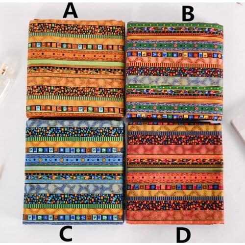 148CM*50CM rhombic Cotton Linen Fabric patchwork fabric Patchwork Linen Material Sewing Upholstery Crafts Tissue diy