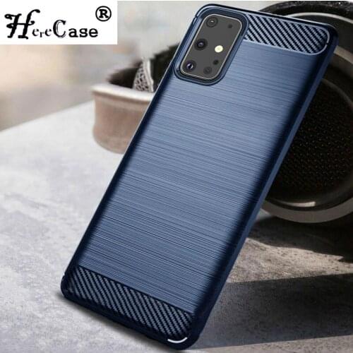 Silicone Case For Samsung Galaxy S11 Plus Case Soft TPU Back Cover For Samsung Galaxy S11E S 11+ S11 S10 Case Carbon Fiber Funda