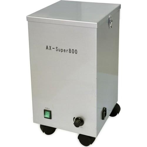 High Quality 2 Units Dental Lab Dental Vacuum Dust Extractor Equipment Machine Collector Unit AX-SUPER800