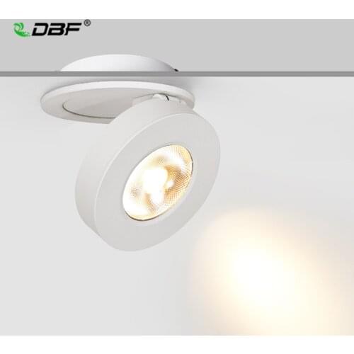Ultra-Thin LED Ceiling Spot Light Not Dimmable 3W 5W 7W 10W Adjustable 360 Degrees Ceiling Light Indoor Lighting